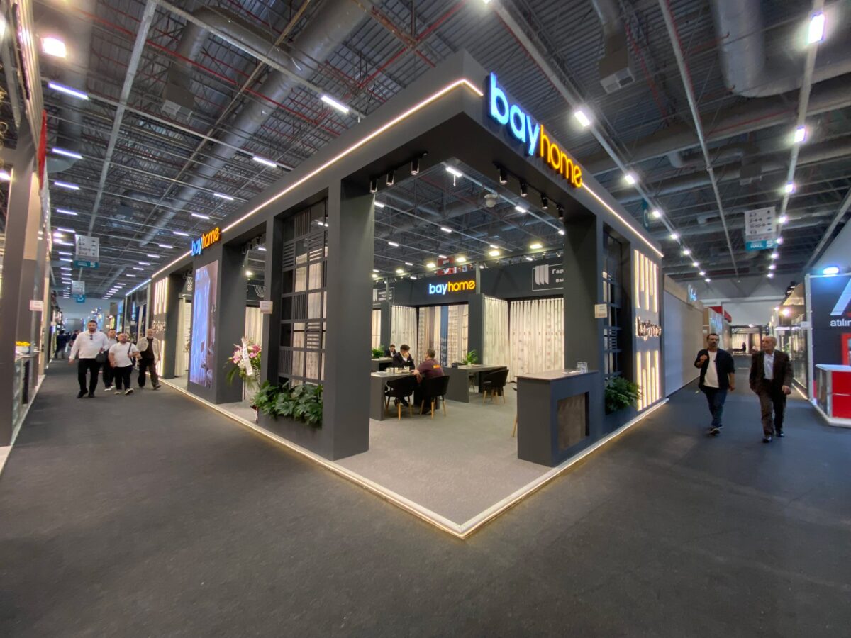 bayhome uygulama projesi tekstil fuarı