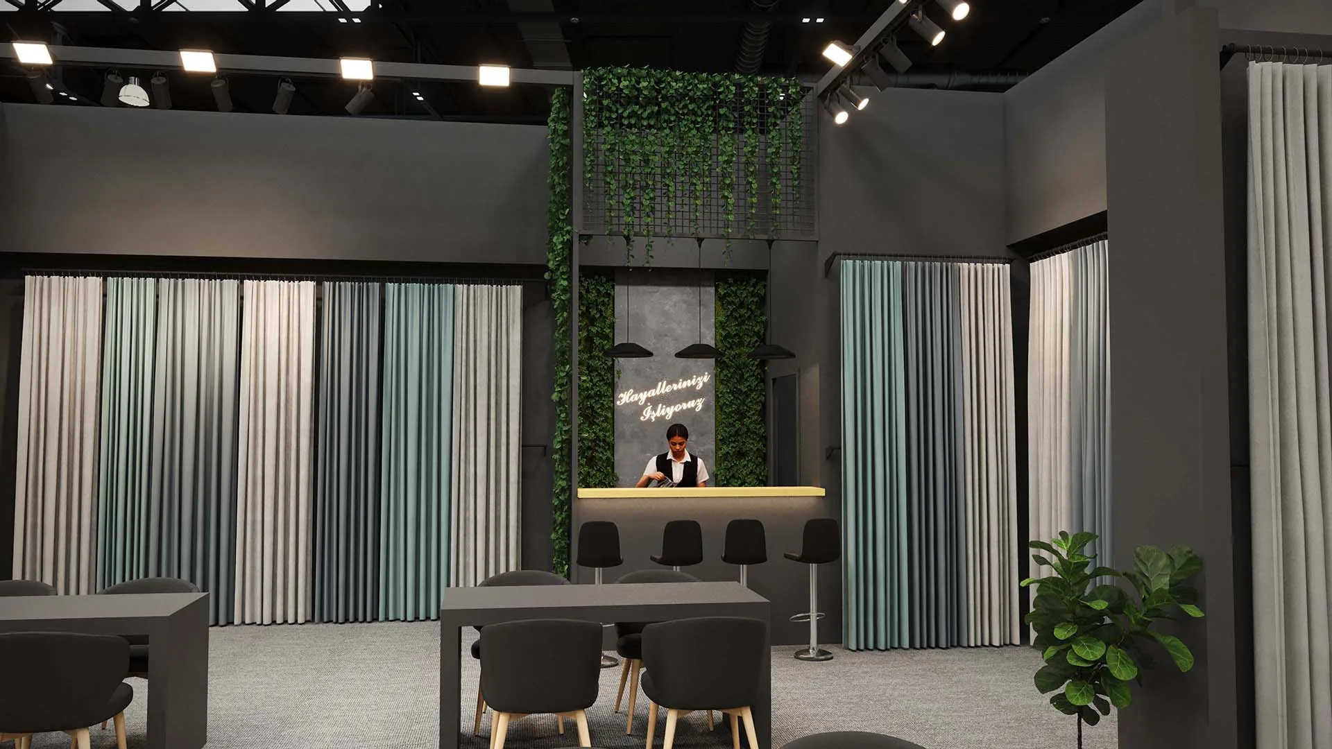 Bayhome – HOMETEX 2024 10 Bayhome – HOMETEX 2024 – Entwurfsvisualisierung 9