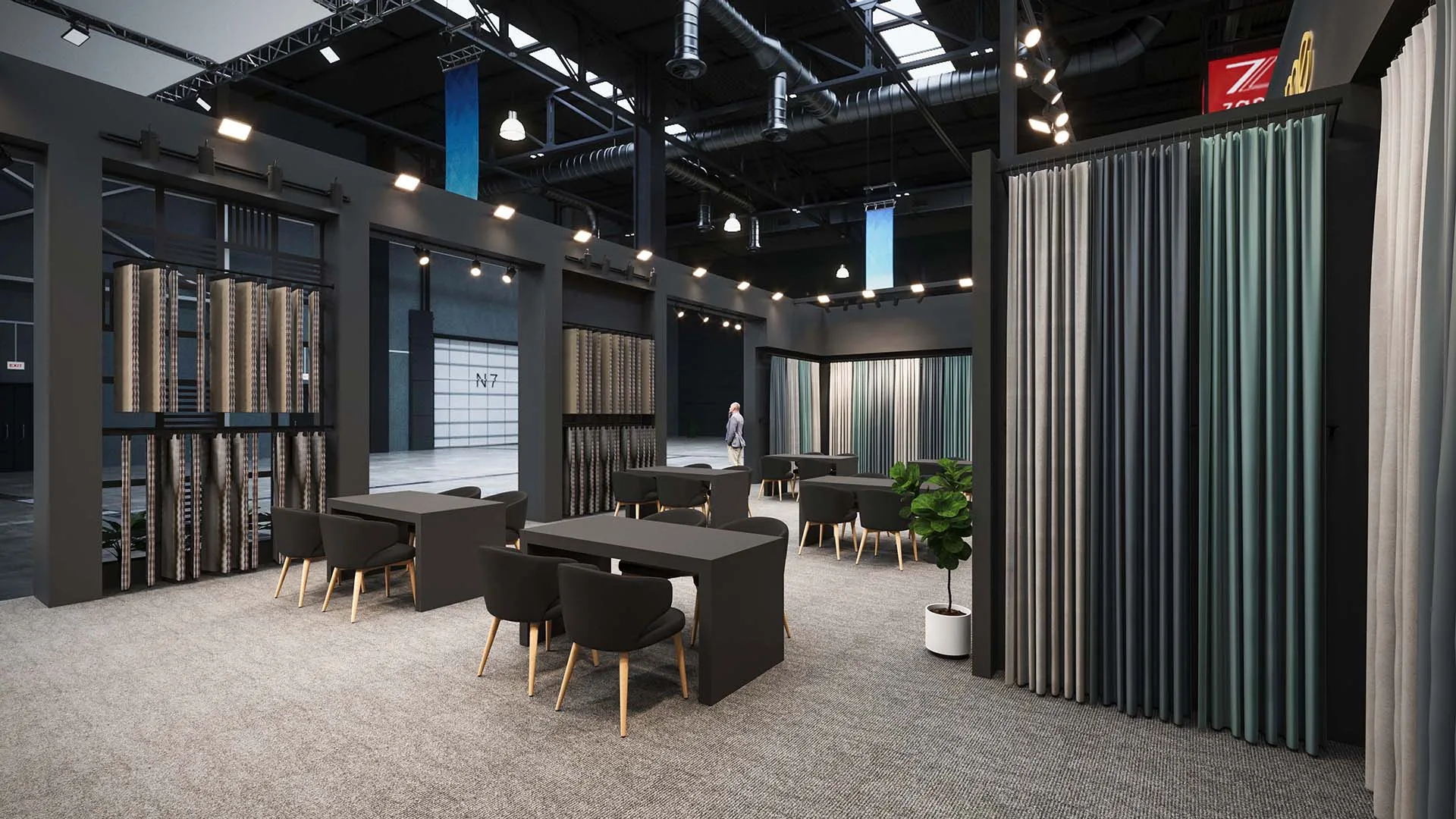 Bayhome – HOMETEX 2024 12 Bayhome – HOMETEX 2024 – Entwurfsvisualisierung 11
