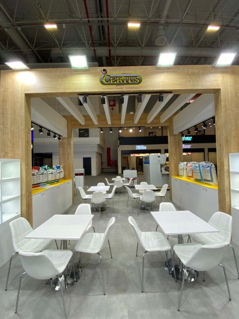 Certus Istanbul Jewelry Show 2024 — meeting area