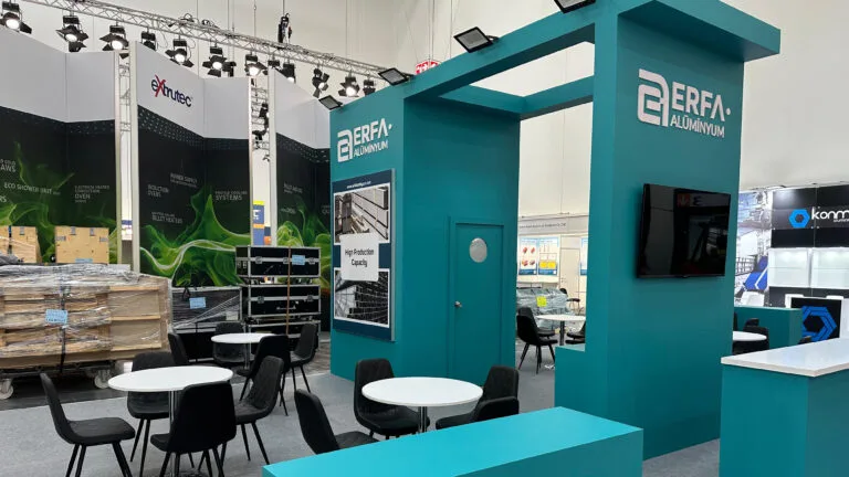 Fuar Standı 21 erfa aluminyum fuar standı zana mimarlık