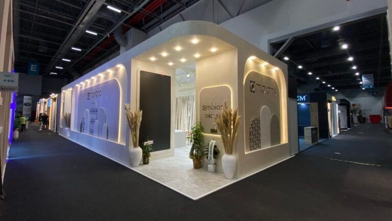 isbay tekstil fuar standı istanbul fuar merkezi