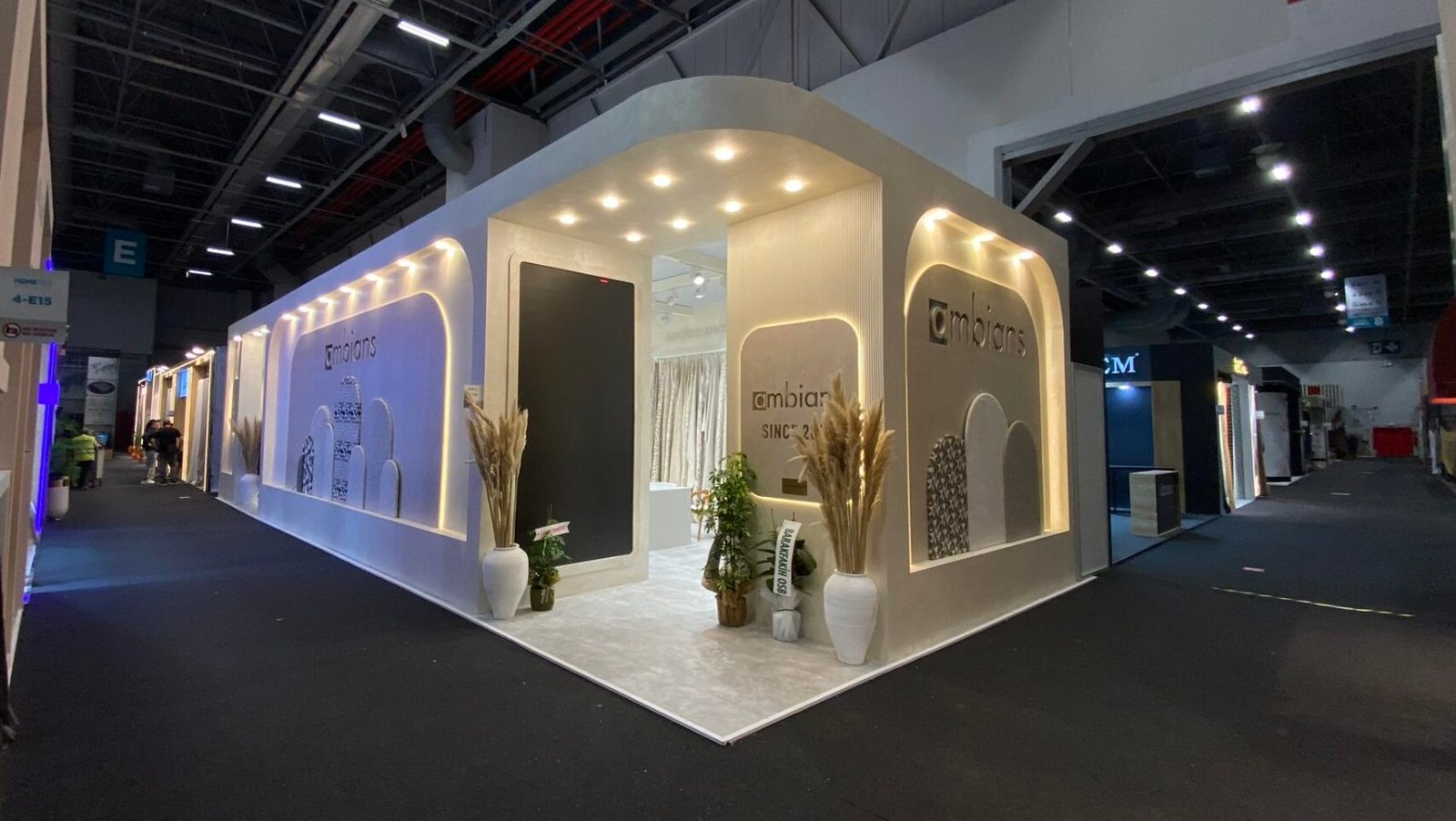 isbay tekstil fuar standı istanbul fuar merkezi