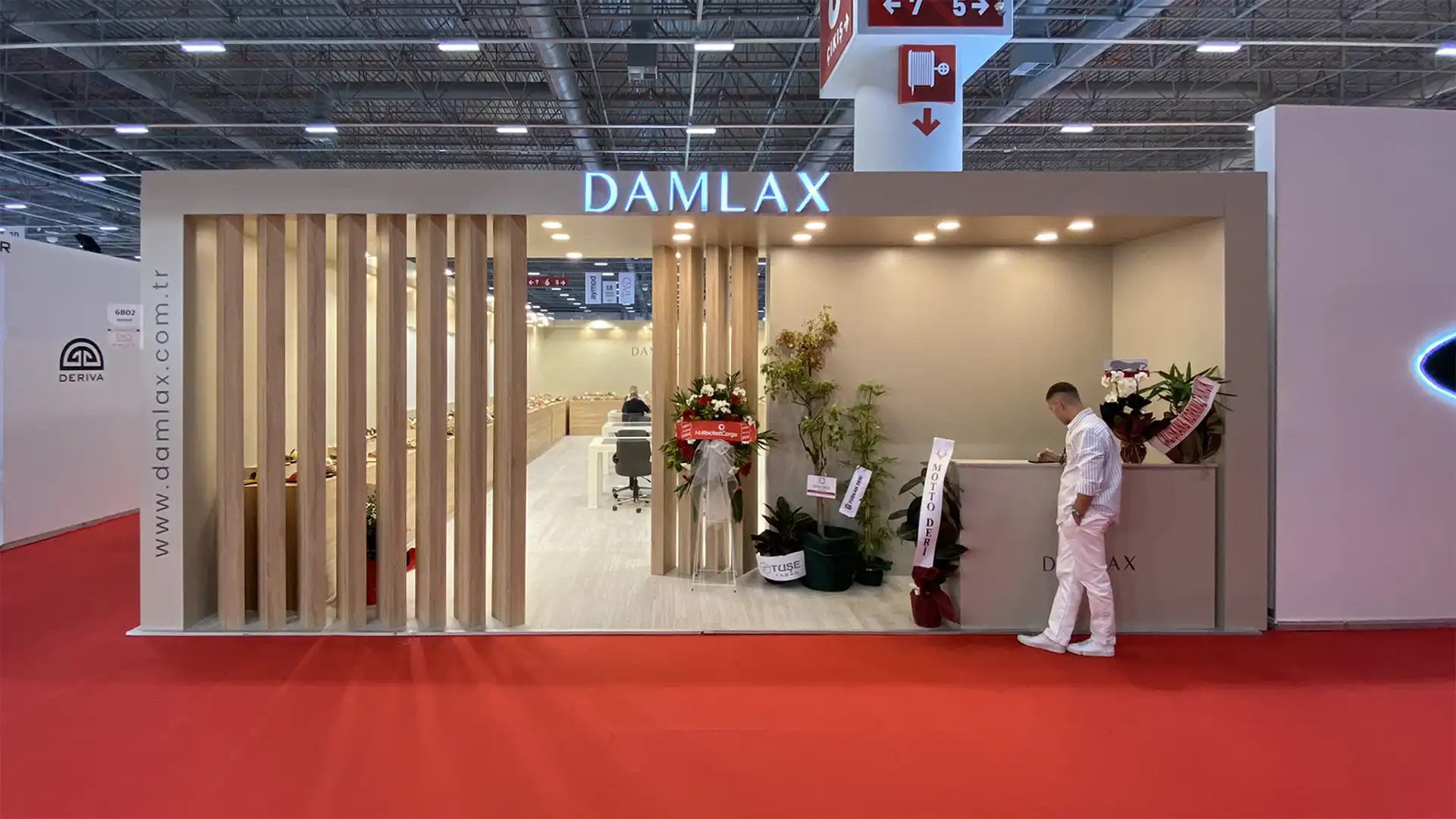 ahşap stand aymod fuarı