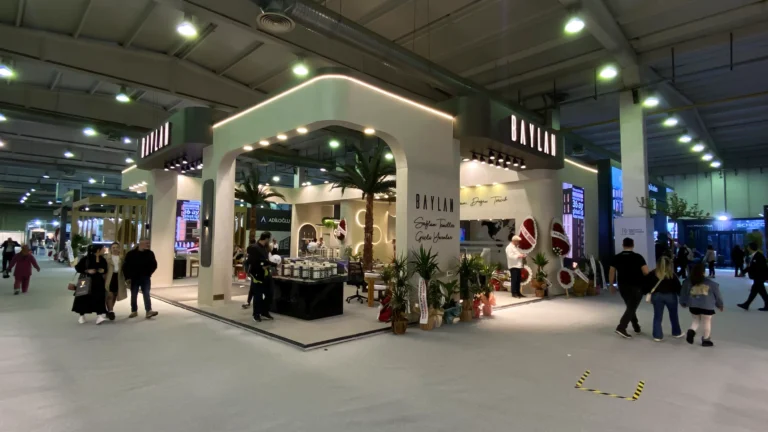 Baylan İnşaat Rising City 2026 built stand — project view 3