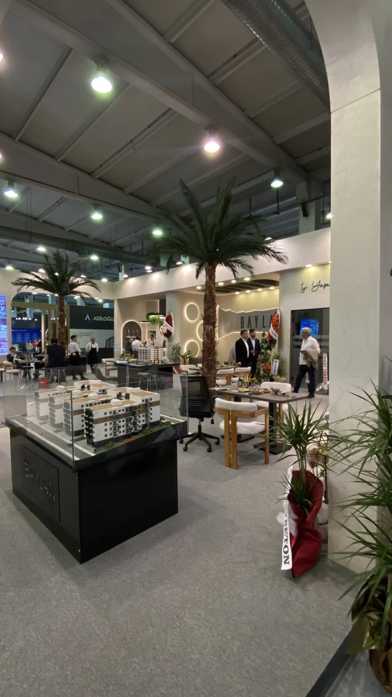 Baylan İnşaat Rising City 2026 built stand — project view 4
