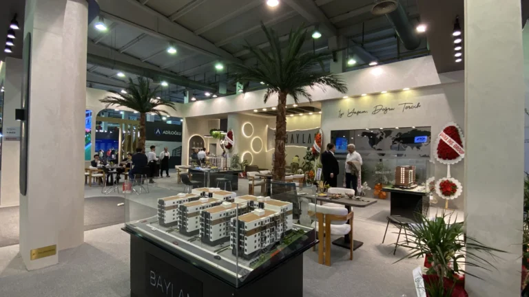 Baylan İnşaat Rising City 2026 built stand — project view 5