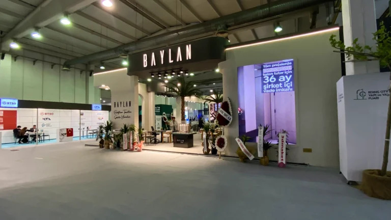 Baylan İnşaat Rising City 2026 built stand — project view 8
