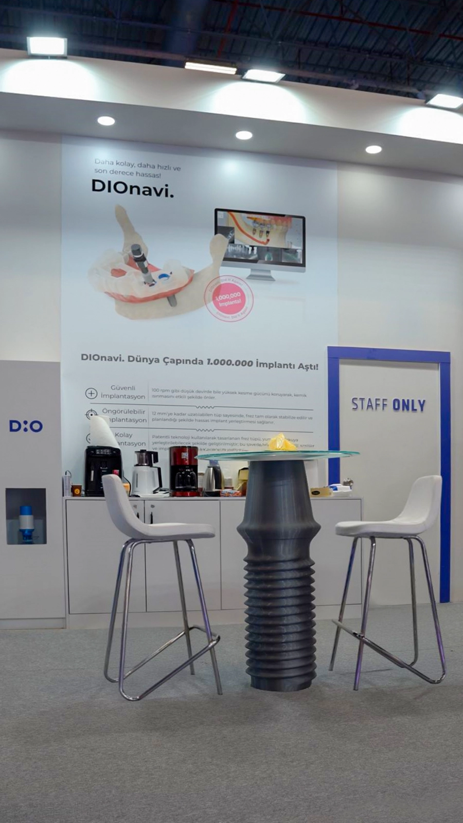 DIO Implant standı DIOnavi ürün anlatımı ve 3D baskı implant masa ayağı